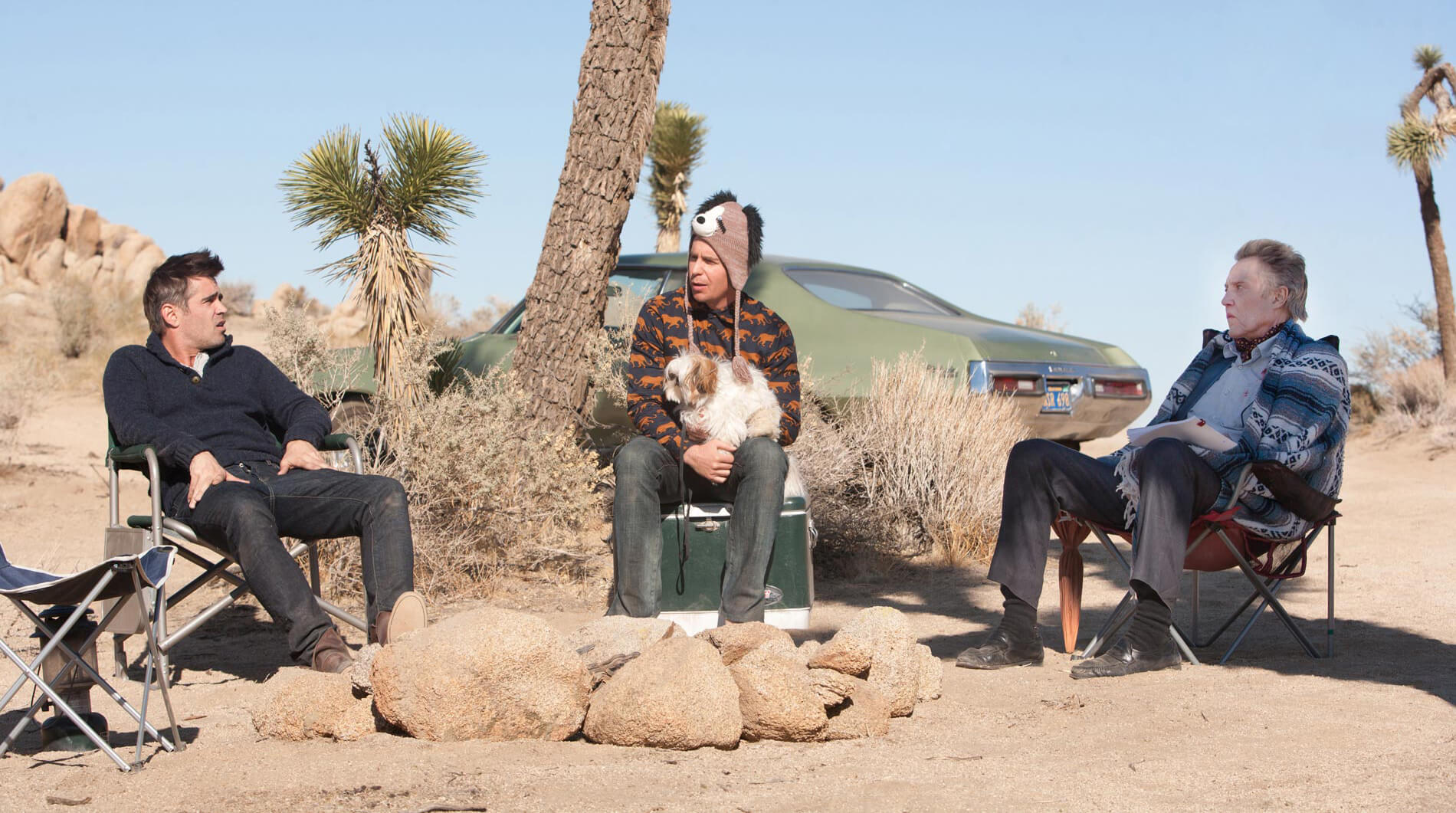 Seven Psychopaths Sam Rockwell Colin Farrell Christopher Walken