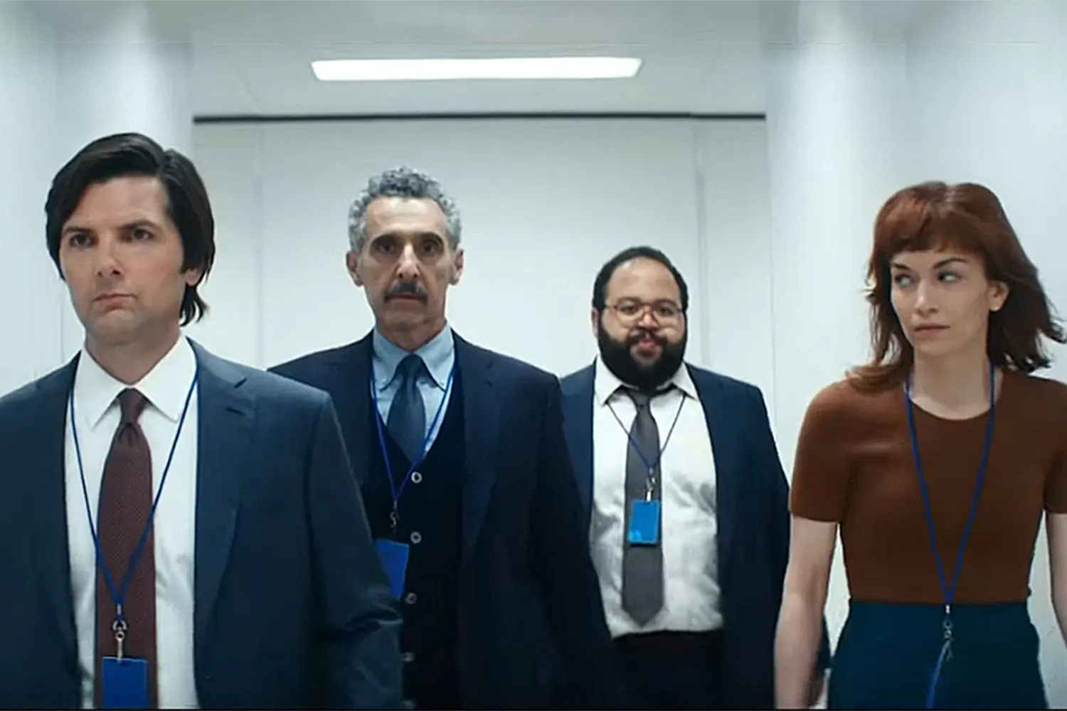 Severance, John Turturro, Adam Scott, Britt Lower, Zach Cherry
