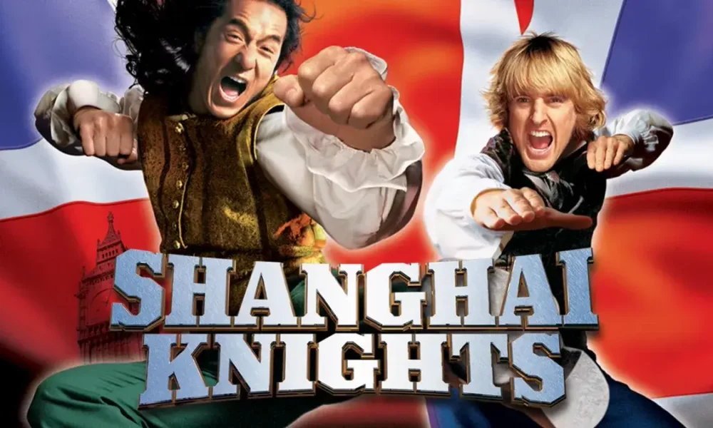 SHANGHAI KNIGHTS. A great comedy with lots of fantastic pop culture references