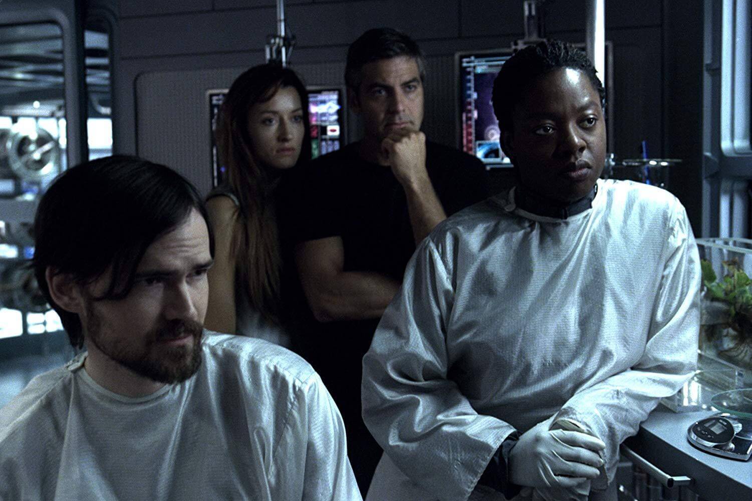 Solaris 2002 Chris Kelvin George Clooney Natascha McElhone Viola Davis Jeremy Davies