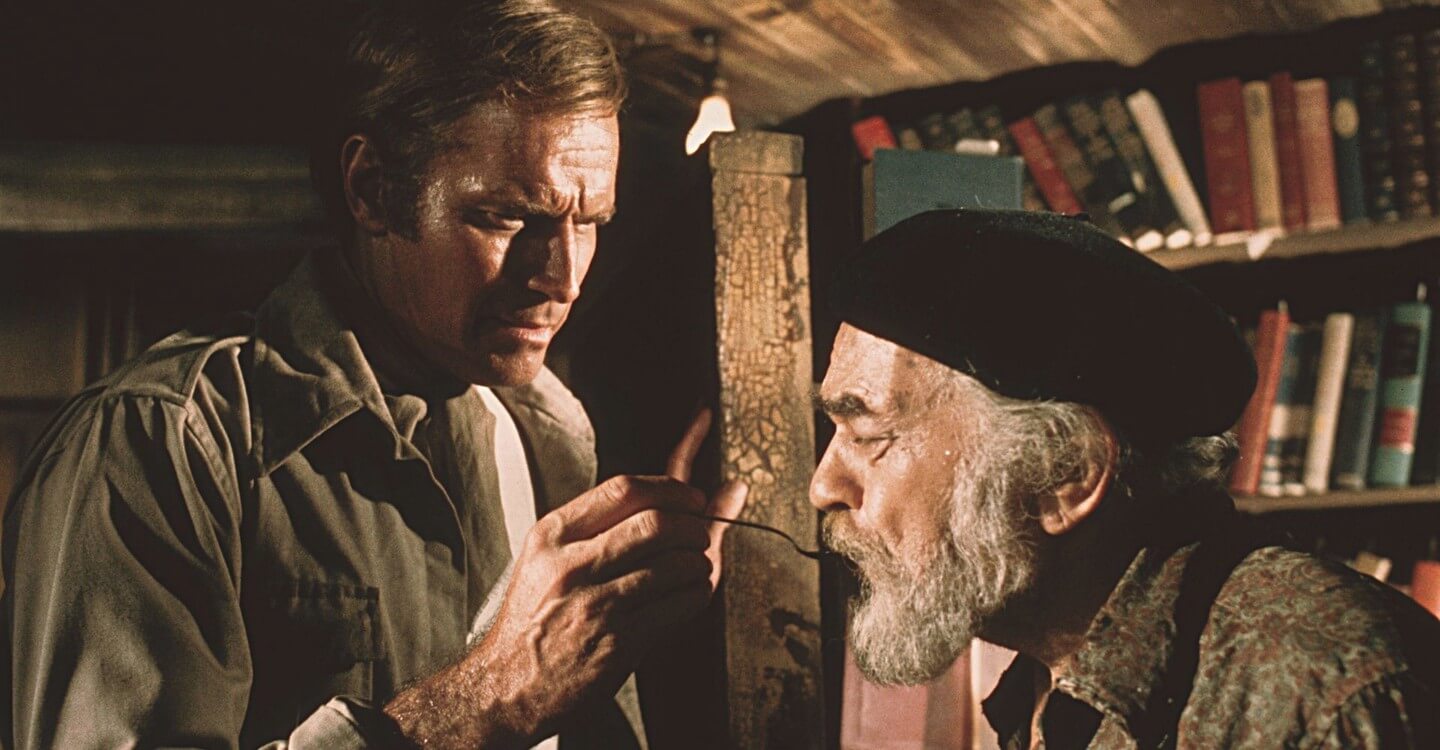 Soylent Green Charlton Heston Edward G. Robinson