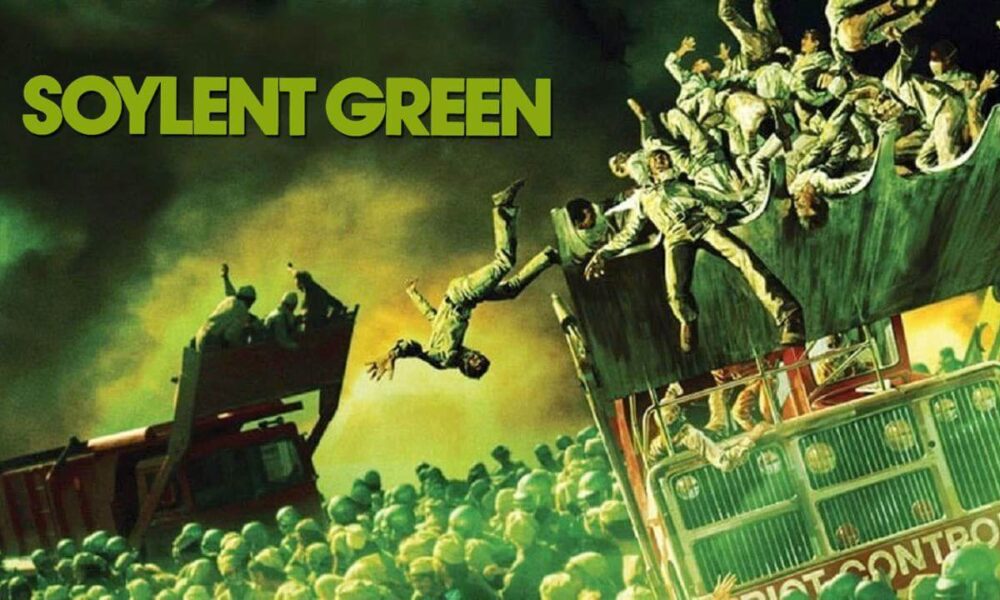 SOYLENT GREEN. Outstanding piece of science fiction