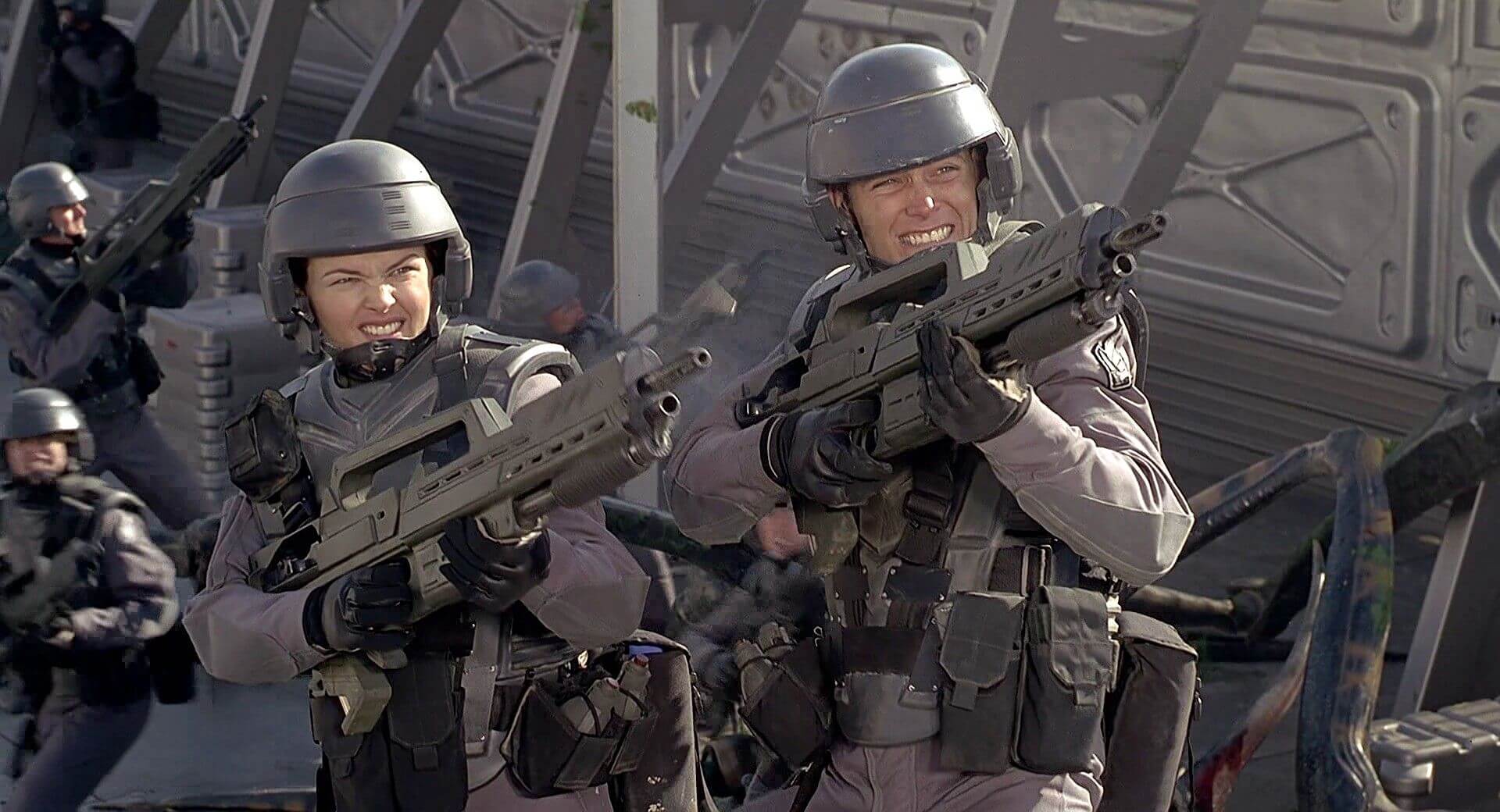 Starship Troopers Casper Van Dien Denise Richards Dina Meyer Casper Busey