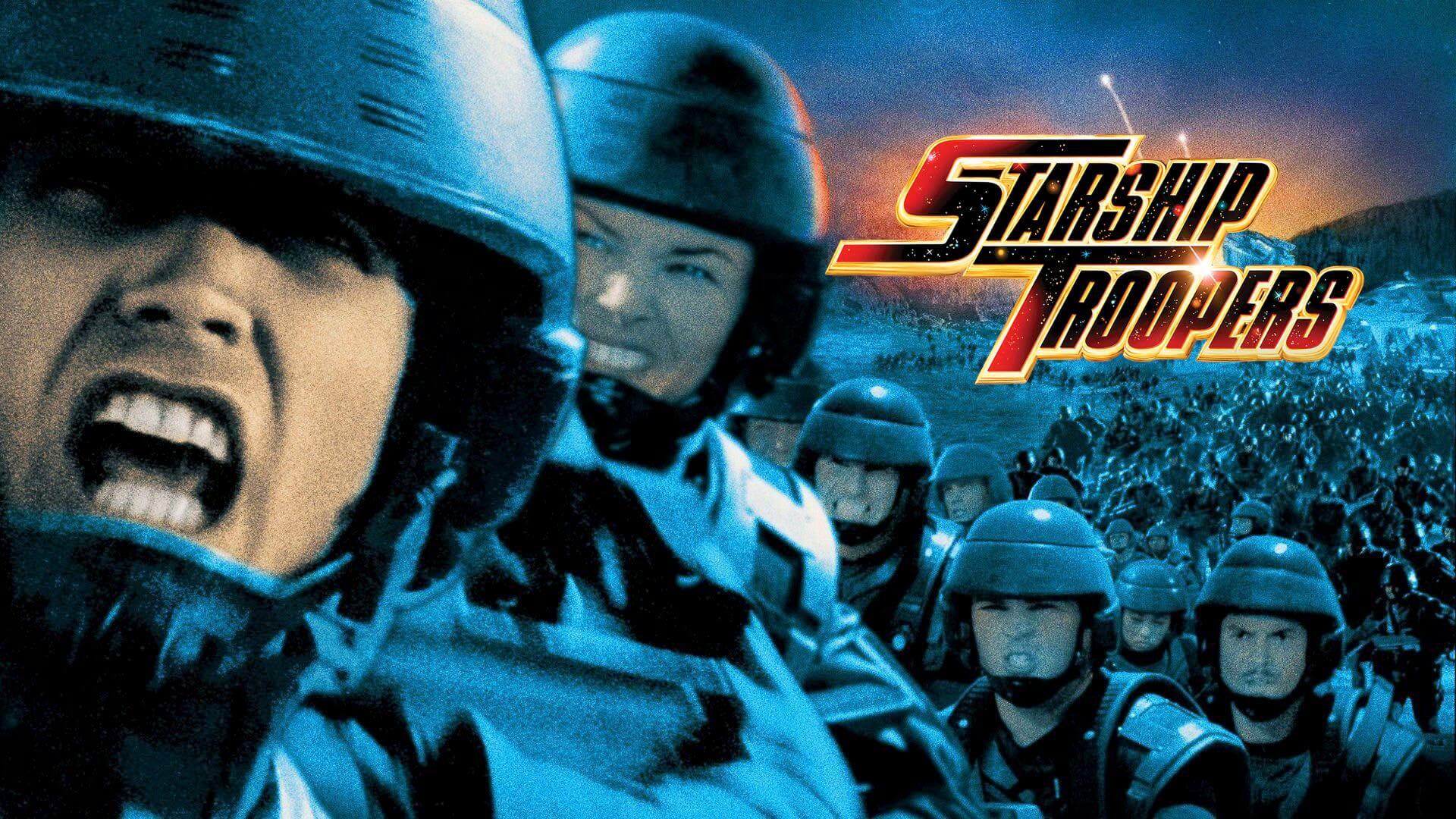 STARSHIP TROOPERS. Visually spectacular science fiction satire