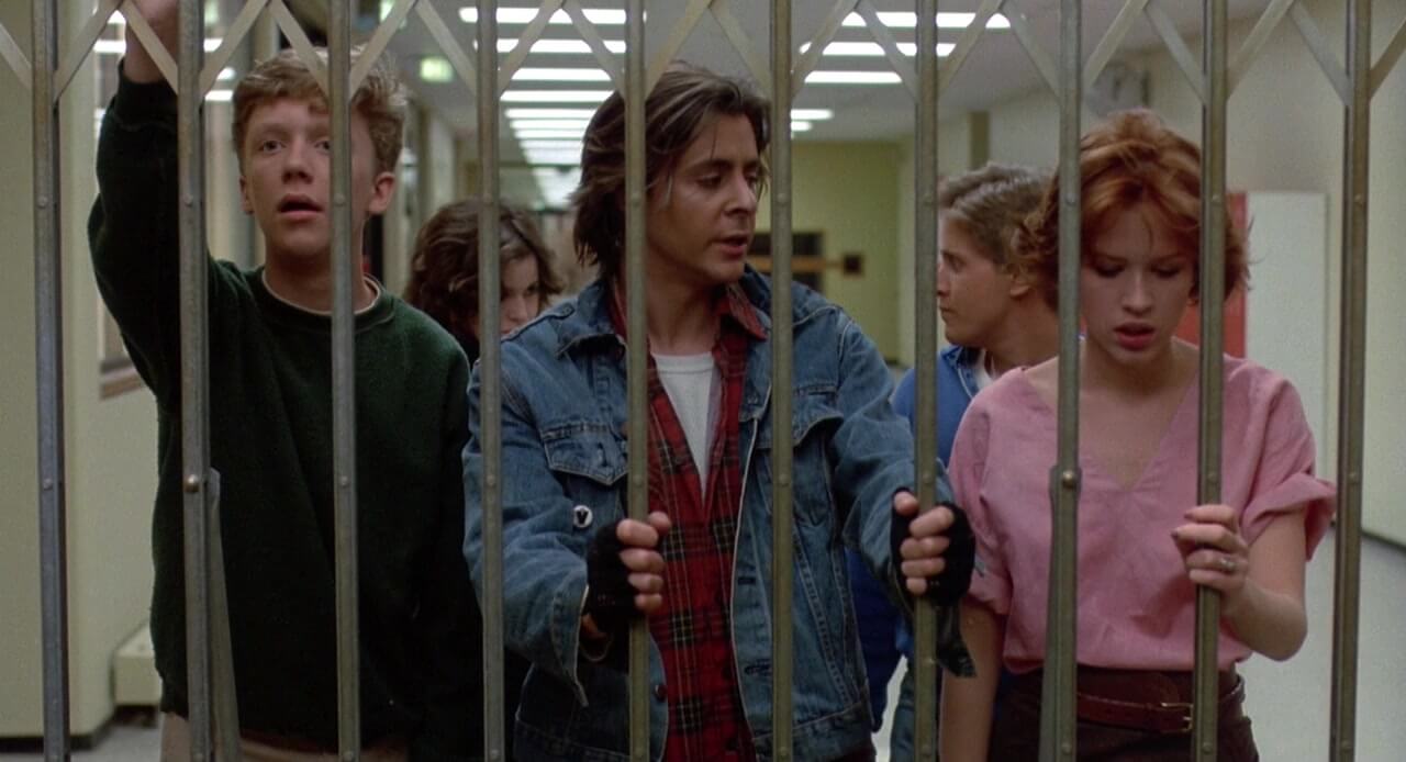 The Breakfast Club Judd Nelson Emilio Estevez, Ally Sheedy Molly Ringwald Michael Hall