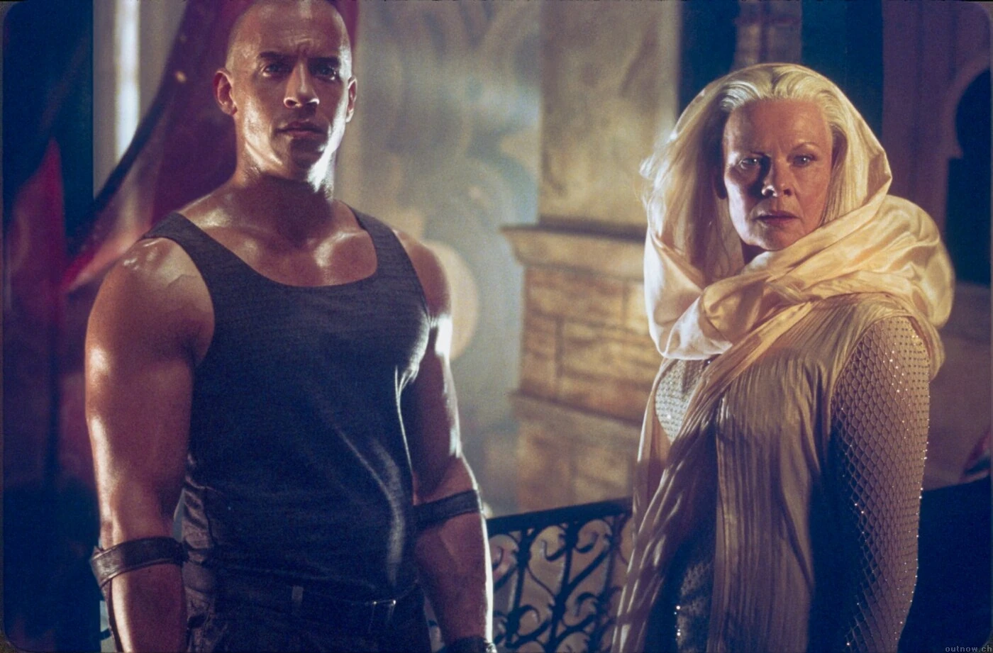 The Chronicles of Riddick, Vin Diesel, Judi Dench