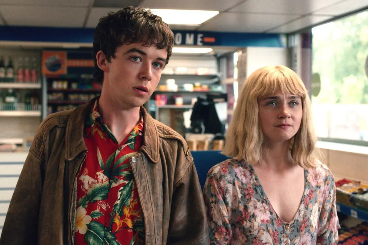 THE END OF THE F***ING WORLD. Jessica Barden, Alex Lawther