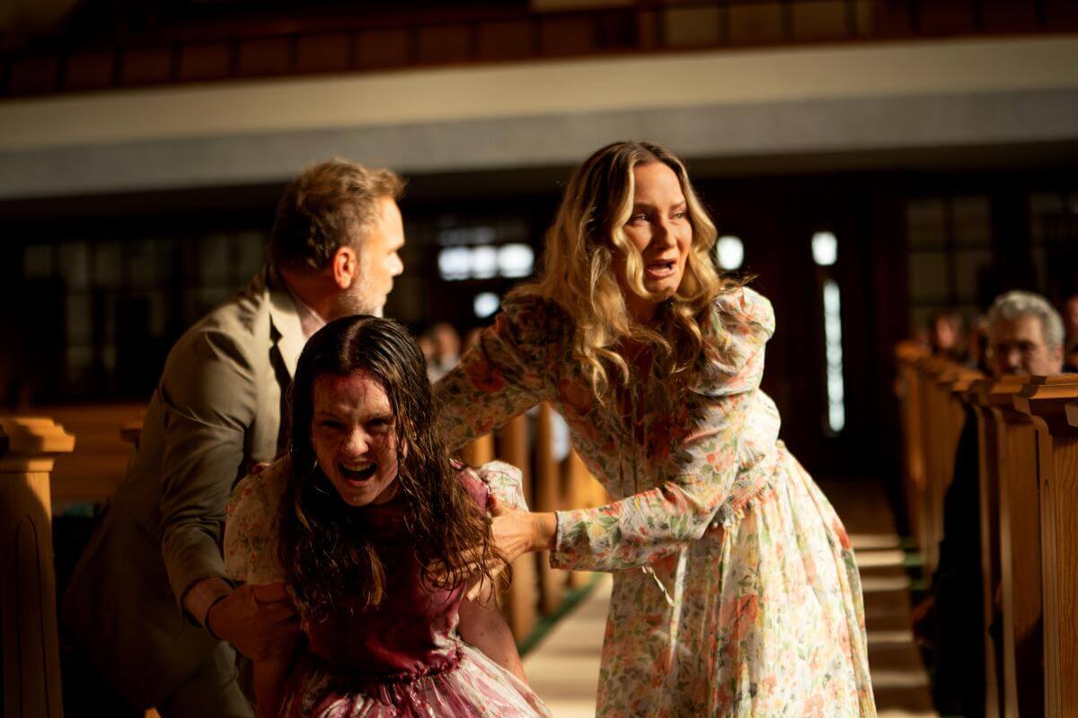 THE EXORCIST: BELIEVER Olivia Marcum Jennifer Nettles Raphael Sbarge