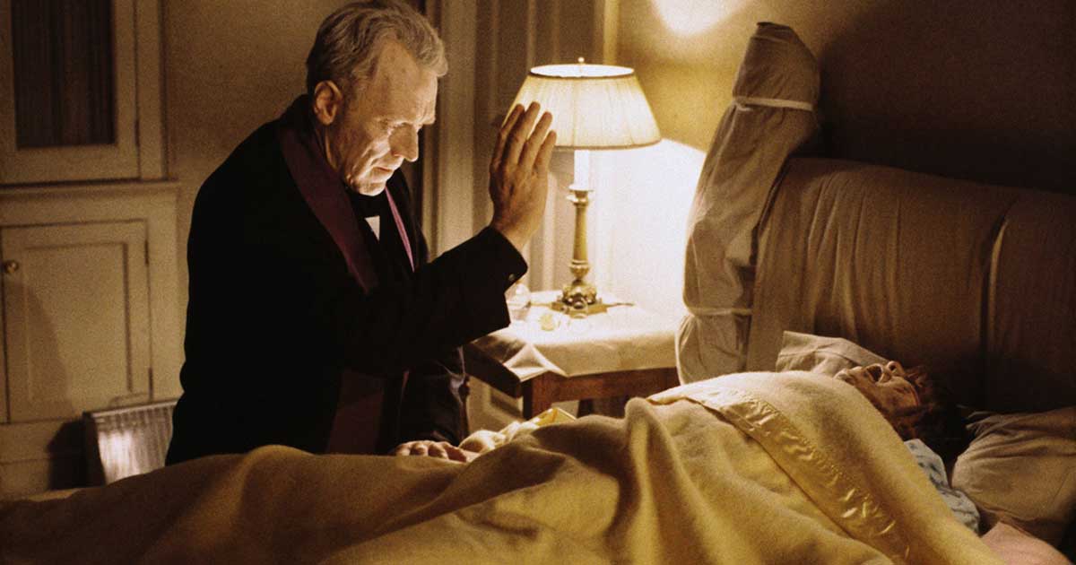 THE EXORCIST Linda Blair Max von Sydow