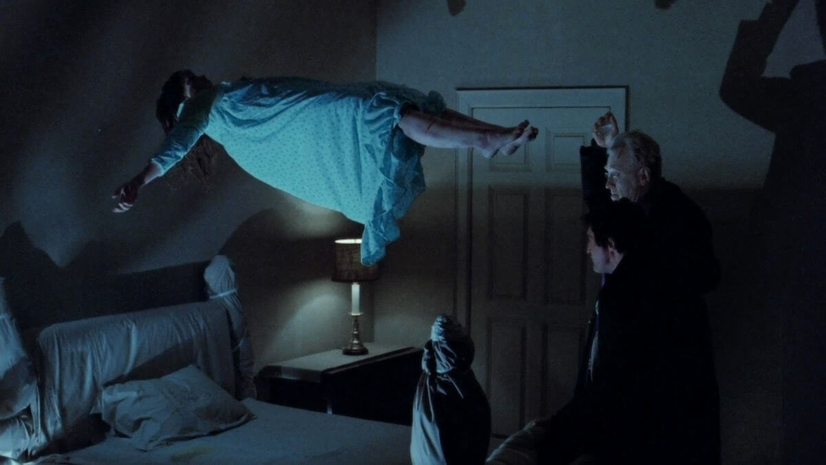 THE EXORCIST Linda Blair Max von Sydow