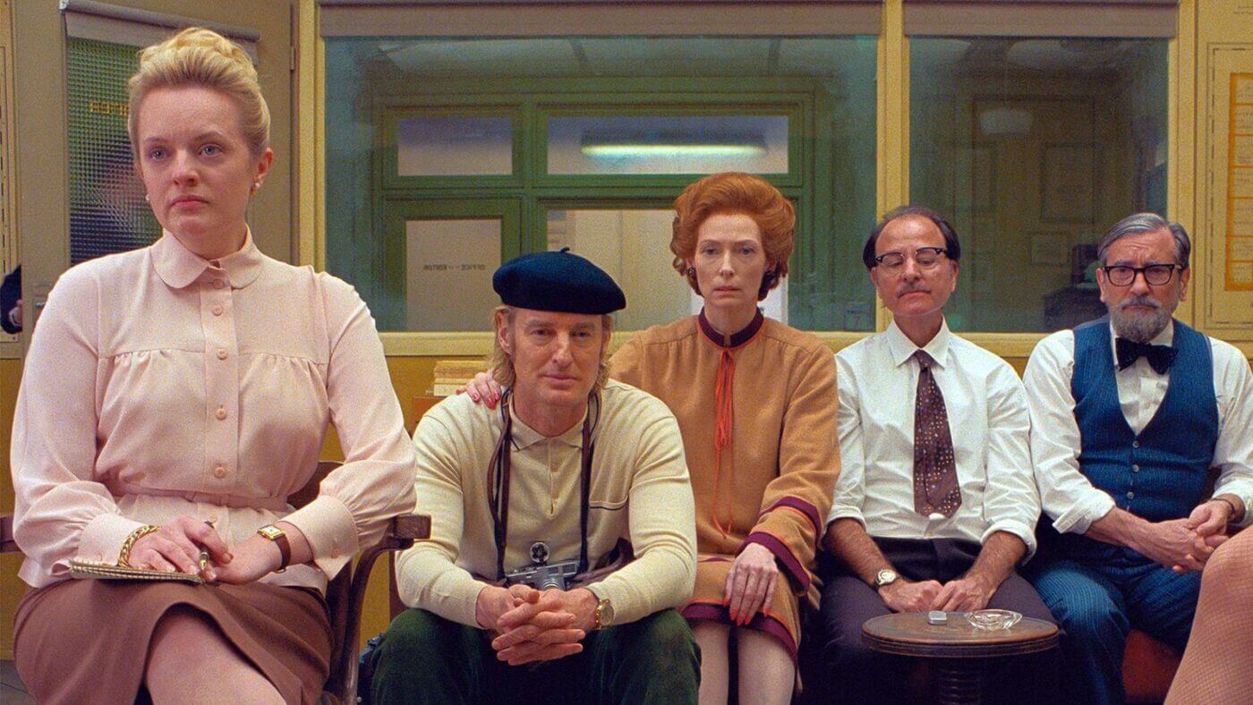 french dispatch owen wilson tilda swinton elisabeth moss