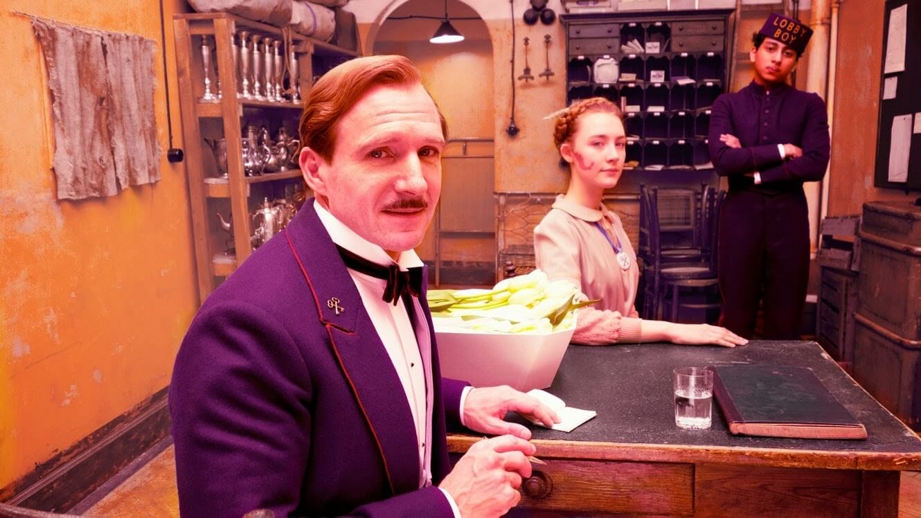 the grand budapest hotel ralph fiennes tony revolori Saoirse Ronan