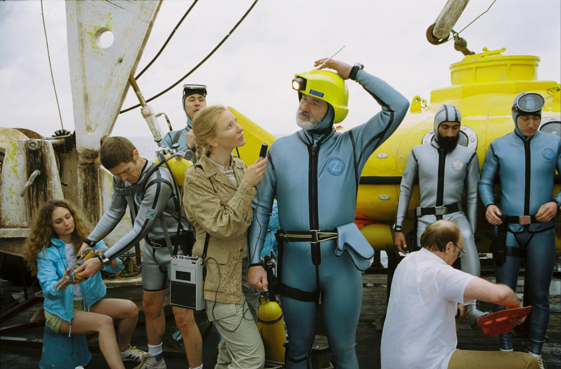 THE LIFE AQUATIC WITH STEVE ZISSOU Bill Murray Cate Blanchett