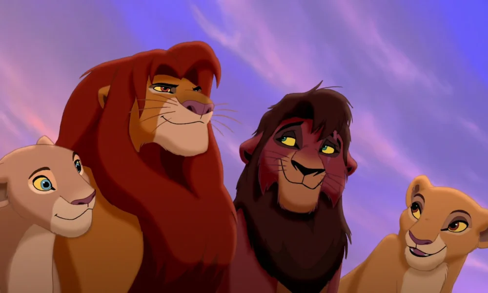 THE LION KING II: SIMBA'S PRIDE. A trivial Disney coloring book