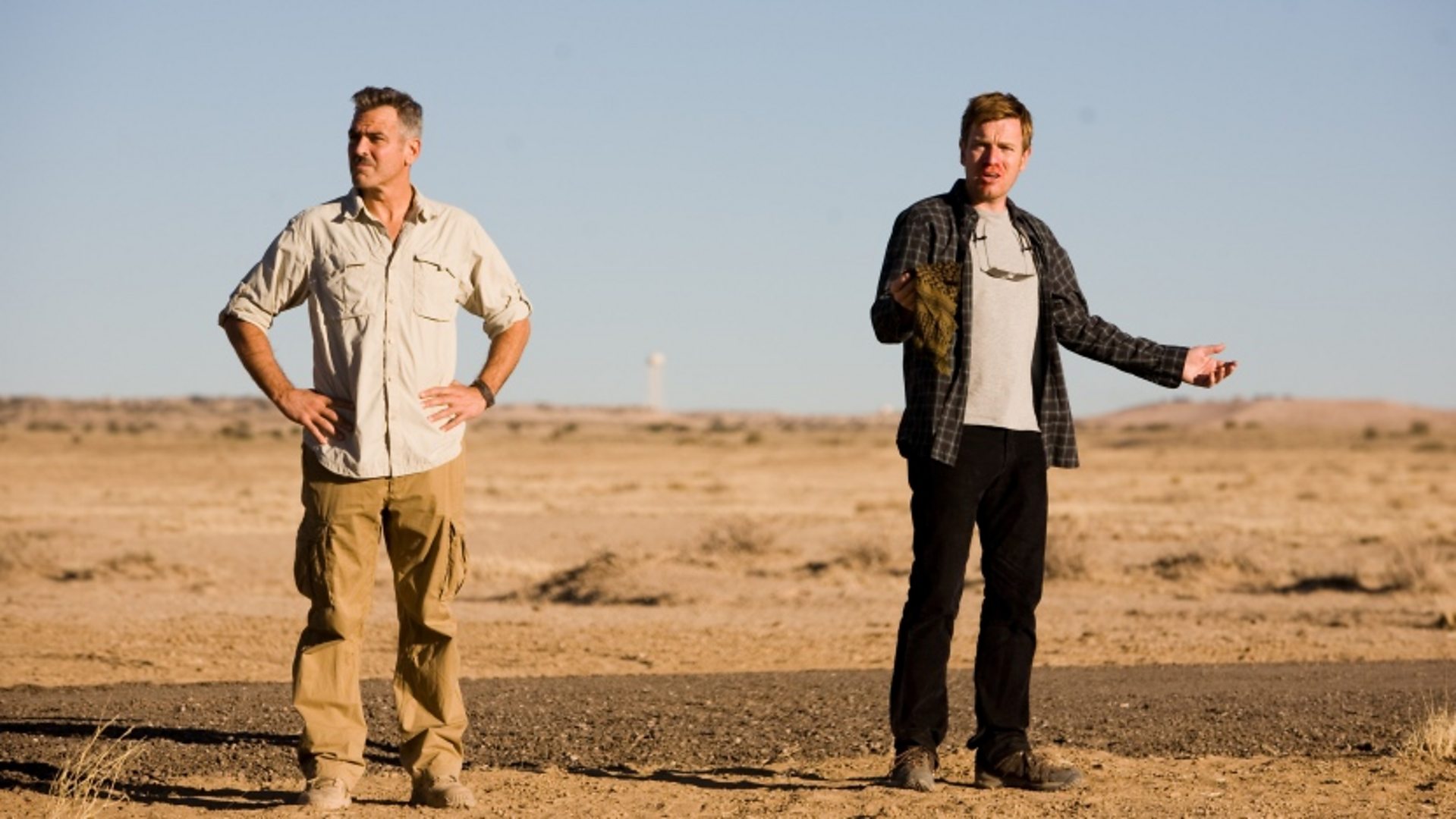 The Men Who Stare at Goats Ewan McGregor George Clooney