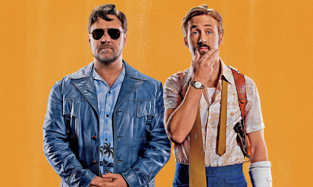 THE NICE GUYS. Dazzling Gosling and Crowe in a great action movie