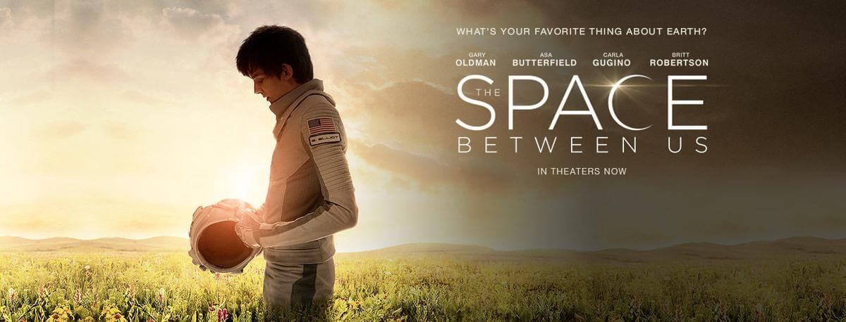 THE SPACE BETWEEN US. Empty and pointless science fiction