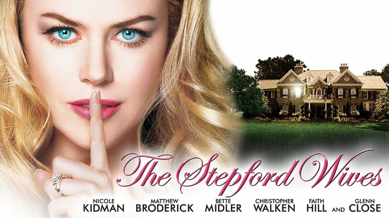 THE STEPFORD WIFES. Ruthless social satire in a guise of science fiction