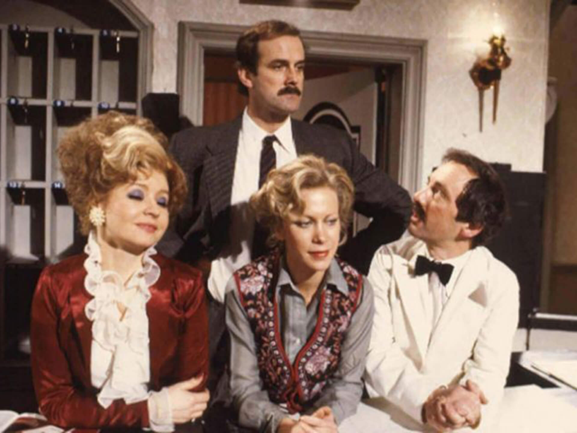 Fawlty Towers, John Cleese, Connie Booth, Andrew Sachs, Prunella Scales