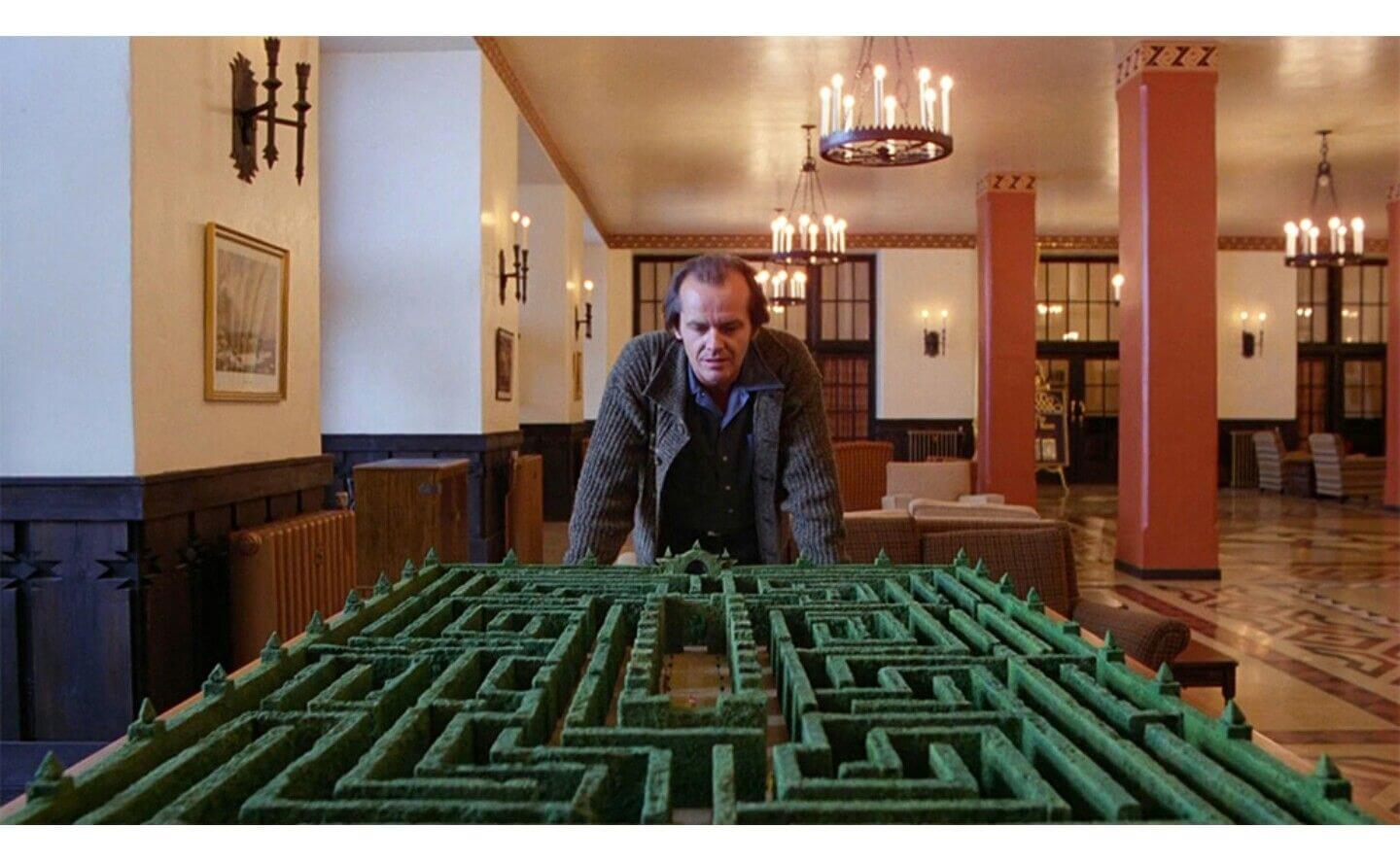 the shining jack maze mock up