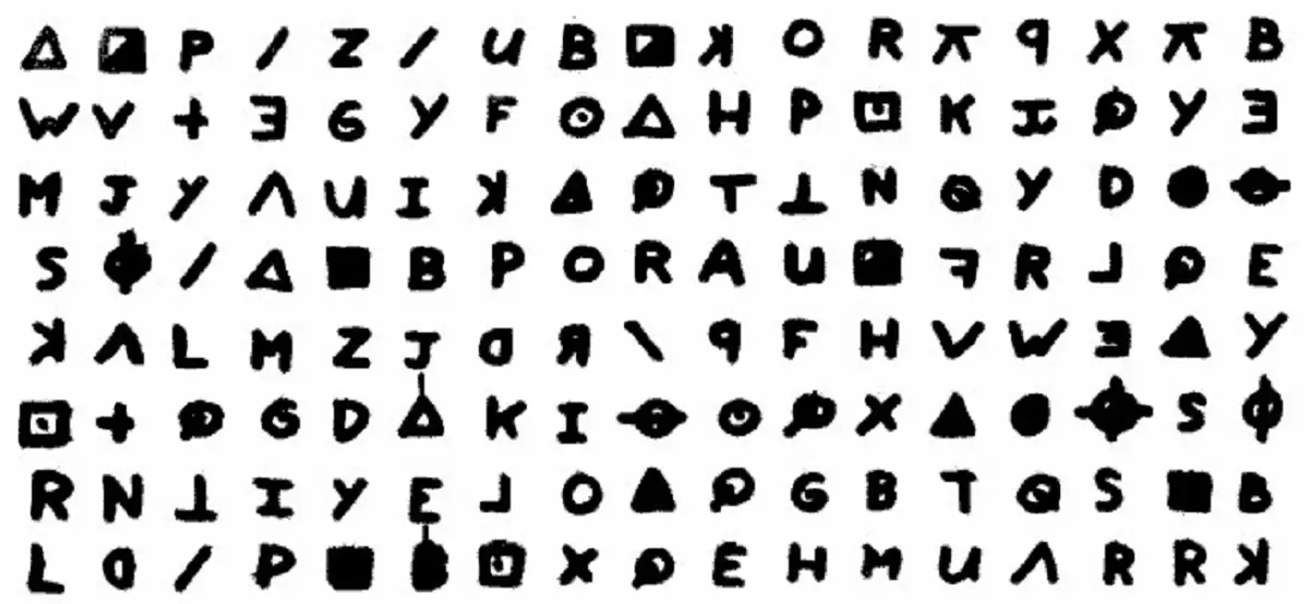 | FilmFolly.com Zodiac Cryptogram