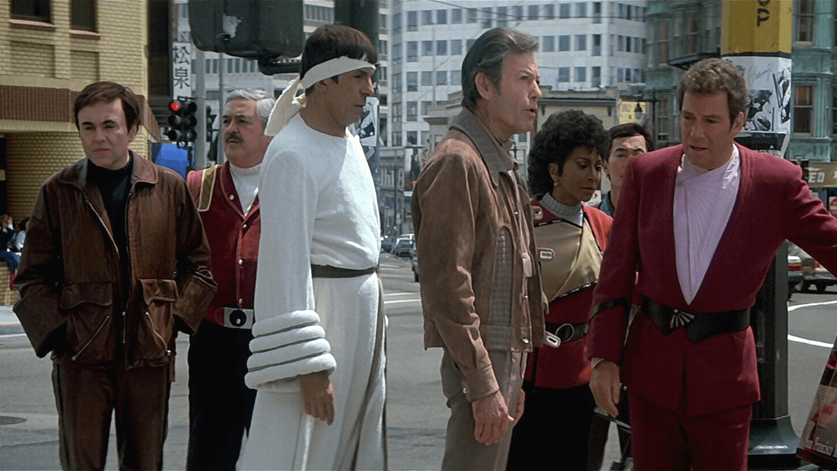Star Trek IV: The Voyage Home William Shatner Leonard Nimoy DeForest Kelley