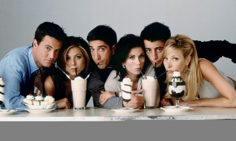 Friends, Jennifer Aniston, Courteney Cox, Lisa Kudrow, Matt LeBlanc, Matthew Perry, David Schwimmer