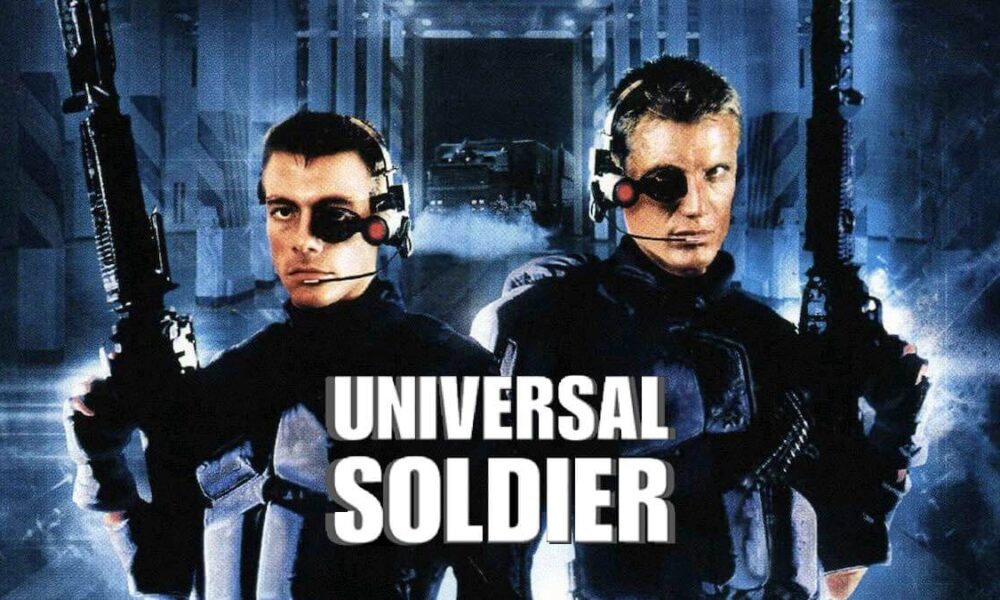 UNIVERSAL SOLDIER. Strong, sci-fi action cinema