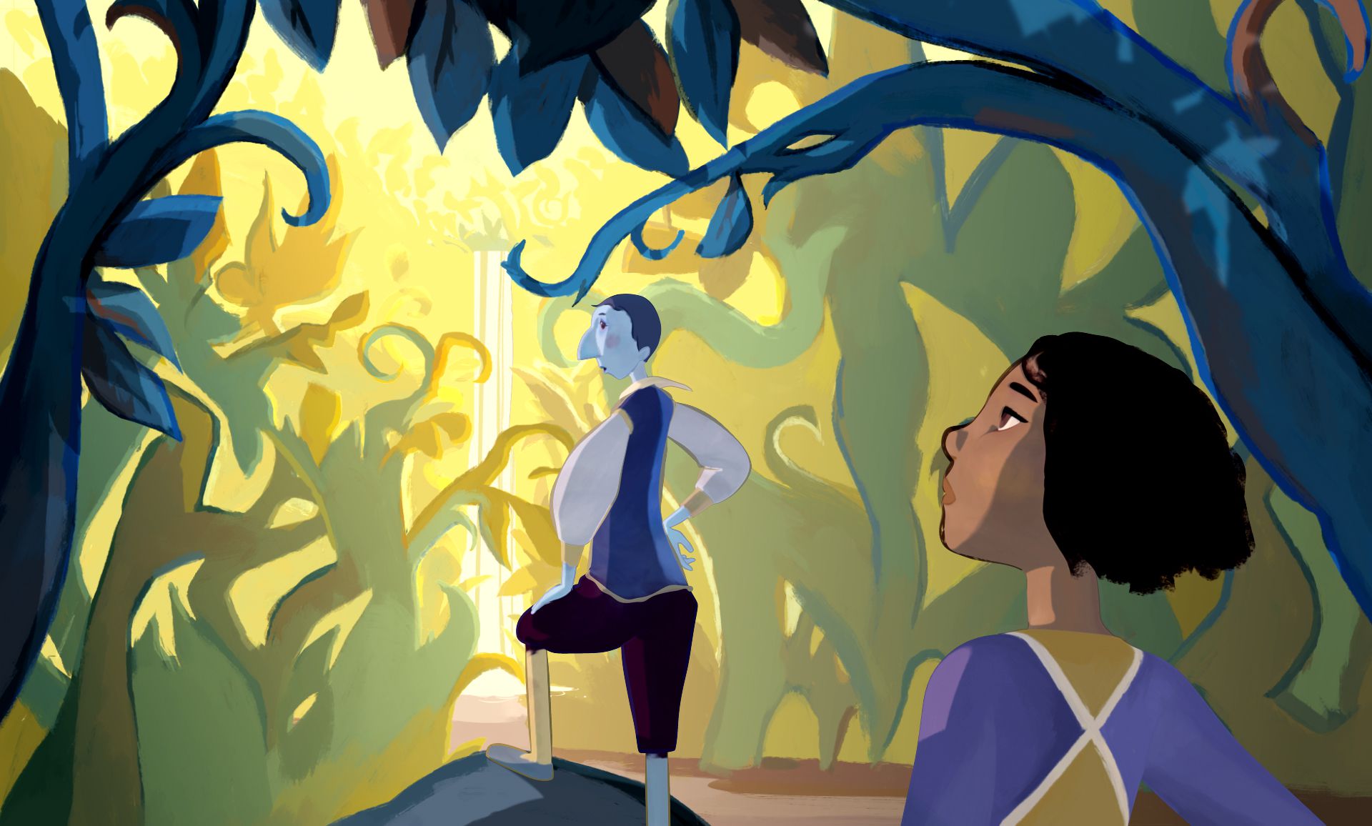 the painting