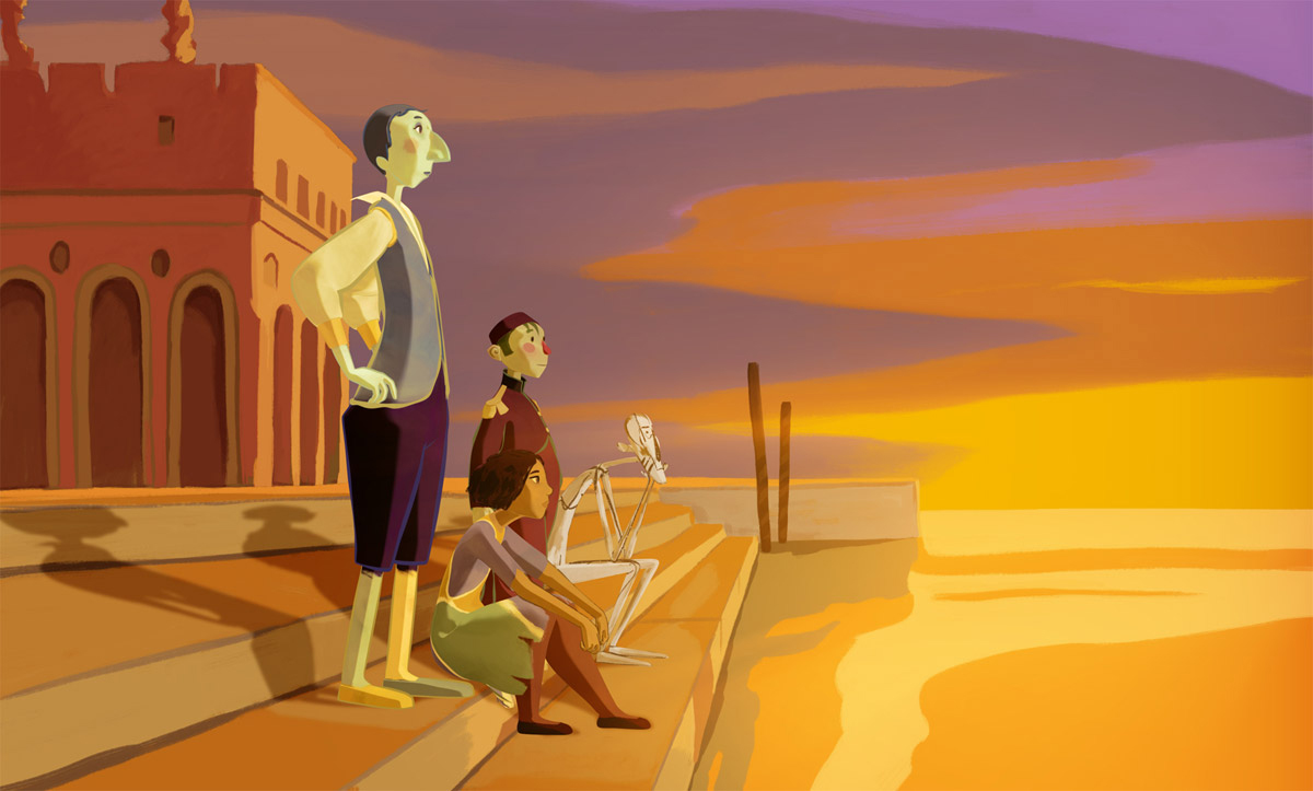 the painting